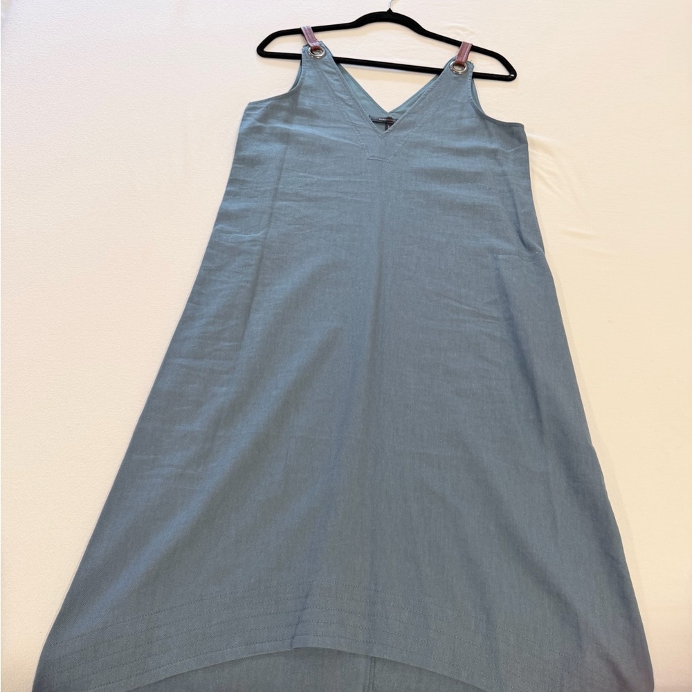 BCBGMaxAzria Light Blue High Low Dress